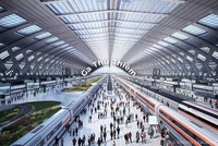 Phối cảnh ga Thủ Thiêm thuộc tuyến đường sắt Thủ Thiêm - Long Thành.