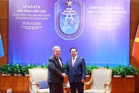 Thủ tướng Chính phủ nhiệt liệt chào mừng Tổng Thư ký Liên hợp quốc trở lại Việt Nam.