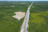 Tuyến metro nối trung tâm TP.HCM đến Cần Giờ dự kiến sẽ chạy dọc theo tuyến đường Rừng Sác hiện nay - Ảnh: Lê Toàn 