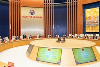 Hải Phòng - Thụy Điển hợp tác phát triển năng lượng tái tạo, chuyển đổi số và cảng biển xanh 