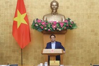Thủ tướng Phạm Minh Chính chủ trì phiên họp. Ảnh: VGP