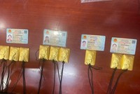 Vàng tang vật trong vụ vi phạm do lực lượng chức năng ở Lào Cai (Hải quan, Bộ đội Biên phòng, Công an) bắt giữ ngày 4/9/2025.