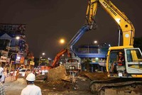 Đẩy nhanh di dời hạ tầng kỹ thuật phục vụ khởi công tuyến metro số 2 