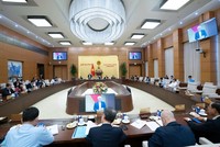 Phiên họp sáng 3/12 của Ủy ban Thường vụ Quốc hội. 