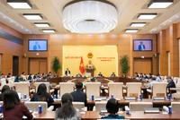 Phiên họp chiều 4/12 của Ủy ban Thường vụ Quốc hội. 