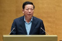 Bộ trưởng Bộ Xây dựng Trần Hồng Minh. 