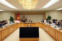 Phó Thủ tướng Trần Hồng Hà chủ trì cuộc họp. Ảnh: VGP.