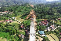 Nhu cầu vốn trung, dài hạn cho các dự án, công trình trọng điểm quốc gia là rất lớn. Ảnh: Đức Thanh 