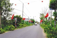 Kết cấu hạ tầng nông thôn TP. Cần Thơ ngày càng đồng bộ (Nguồn: Báo Cần Thơ) 