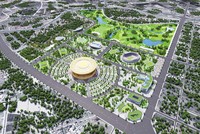 Phối cảnh Khu đô thị thể thao Olympic tại Hà Nội do Vingroup đầu tư 