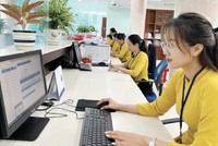 Kho bạc Nhà nước hướng tới việc thực hiện giải quyết thủ tục hành chính hoàn toàn trên môi trường điện tử. Ảnh tư liệu.