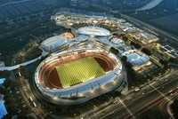 Phối cảnh Khu thể dục thể thao quốc gia Rạch Chiếc