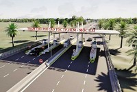 Tuyến cao tốc TP.HCM - Mộc Bài sẽ được ưu tiên đầu tư giai đoạn 2026-2030. 