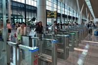 Hoạt động khai thác của ACV tại Nhà ga T3, Cảng hàng không quốc tế Tân Sơn Nhất trong dịp Tết dương lịch 2026. 