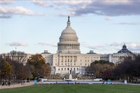 Tòa nhà Quốc hội Mỹ tại Washington, D.C. Ảnh: THX/TTXVN