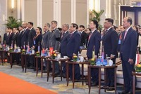 Lễ Khai mạc vinh dự có sự hiện diện của Thủ tướng Chính phủ Việt Nam Phạm Minh Chính. Ảnh: VGP.