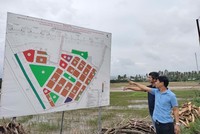 Khu tái định cư Lại Khánh tại phường Bồng Sơn đã chi trả cho 62/64 hộ với tổng kinh phí trên 44 tỷ đồng. Ảnh: H.P. 