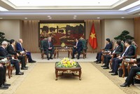 Thủ tướng Phạm Minh Chính cho biết, Chính phủ Việt Nam đánh giá cao sự quan tâm của ASML đối với Việt Nam, coi đây là minh chứng cho niềm tin của các tập đoàn công nghệ hàng đầu thế giới vào tiềm năng hợp tác và môi trường đầu tư tại Việt Nam.Ảnh: VGP