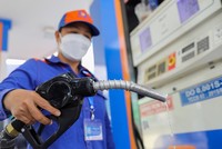 Giá xăng dầu trong nước biến động tăng, giảm đan xen trong năm 2025. Ảnh minh họa.