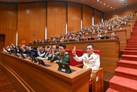 Phiên họp trù bị của Đại hội - Ảnh: daihoidangtoanquoc.vn 