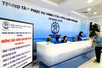 Trung tâm Phục vụ hành chính công Thành phố Hà Nội.
