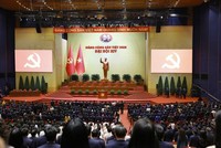 Quang cảnh phiên bế mạc Đại hội. Ảnh: TTXVN 
