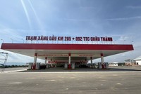 Trạm nhiên liệu tại Trạm dừng nghỉ Km205+092 đã sẵn sàng đi vào hoạt động. 