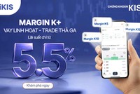Margin K+ của KIS Việt Nam: Vay ký quỹ ngắn hạn từ 5,5%/năm