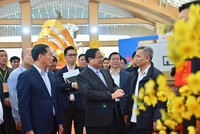 Thủ tướng dự tổng duyệt khai mạc Hội chợ mùa Xuân 2026 