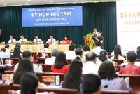 Ba dự án cầu Thủ Thiêm 4, đường liên cảng Cát Lái - Phú Hữu và dự án nâng cấp, mở rộng đường Vĩnh Lộc có tổng vốn đầu tư hơn 20.700 tỷ đồng vừa được HĐND TP.HCM thông qua chủ trương đầu tư. Ảnh: Trọng Tín.