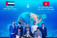 Lễ ký kết có sự chứng kiến của Chủ tịch UBND TP.HCM Nguyễn Văn Được và lãnh đạo Thành phố - Ảnh: T.T