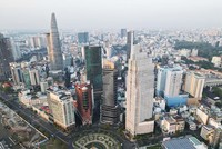 VIFC-HCMC có quy mô khoảng 898 ha, trải rộng trên địa bàn các phường Sài Gòn, Bến Thành và khu đô thị mới Thủ Thiêm (phường An Khánh). Ảnh: Lê Toàn.