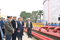 Quyền Bộ trưởng Công thương Lê Mạnh Hùng kiểm tra tình hình cung ứng xăng dầu dịp Tết Nguyên đán Bính Ngọ 2026. 