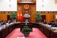 Thủ tướng Phạm Minh Chính chủ trì phiên họp. Ảnh: VGP.