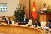 Phó Thủ tướng Trần Hồng Hà nhấn mạnh đợt kiểm tra lần này của EC có ý nghĩa đặc biệt quan trọng đối với mục tiêu gỡ "thẻ vàng" IUU - Ảnh: VGP