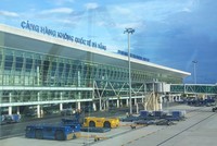 Một góc Cảng hàng không quốc tế Đà Nẵng. 