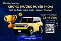 Chứng khoán Shinhan tổ chức cuộc thi đầu tư chứng khoán “Chứng trường huyền thoại”