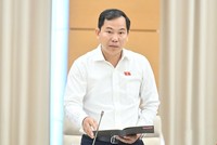 Tổng thư ký Quốc hội, Chủ nhiệm văn phòng Quốc hội, Chánh văn phòng Hội đồng bầu cử quốc gia Lê Quang Mạnh. 