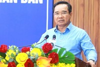 Chủ tịch UBND TPHCM Nguyễn Văn Được phát biểu tại hội nghị.