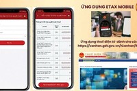Người nộp thuế sử dụng ứng dụng eTax Mobile để được kịp thời cập nhật, thông tin về nghĩa vụ thuế của bản thân. Ảnh minh họa.