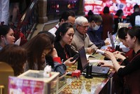 Nhu cầu trú ẩn vào vàng vẫn cao trong bối cảnh xung đột địa chính trị leo thang tại khu vực Trung Đông