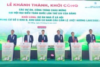Dự án nhà ở xã hội tại khu đất chung cư số 5 thuộc Khu B - Khu dân cư Nam cầu Cẩm Lệ đã được khởi công xây dựng trong tháng 12/2025.