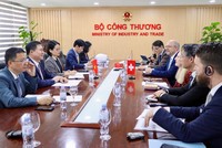 Việt Nam - Thụy Sỹ đẩy nhanh tiến trình đàm phán FTA Việt Nam - EFTA. 