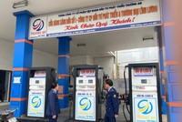 Đội QLTT số 7 Kiểm tra tại cửa hàng xăng dầu số 1 tại xã Ninh Giang, Ninh Bình 