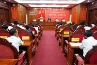 Toàn cảnh Hội nghị Ban chấp hành Đảng bộ tỉnh Quảng Trị lần thứ 3