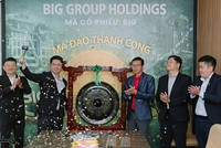 Ban lãnh đạo Big Group Holdings đánh cồng khai trương đầu năm 2026