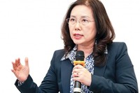 Bà Đỗ Thị Thúy Hương, Phó chủ tịch, Tổng thư ký Hiệp hội Doanh nghiệp điện tử Việt Nam 