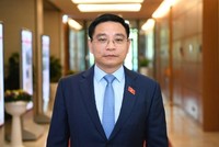 Ủy viên Trung ương Đảng, Bộ trưởng Bộ Tài chính Nguyễn Văn Thắng trúng cử đại biểu Quốc hội khoá XVI. Ảnh: Đức Thanh