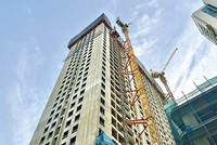 Nguồn cung chung cư mới tại Hà Nội hoàn toàn vắng bóng phân khúc bình dân. Ảnh: Vũ Thanh 