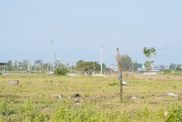 Dự án Kè và Khu dân cư Nam Sông Vệ có vốn đầu tư gần 186 tỷ đồng. Ảnh: T.D